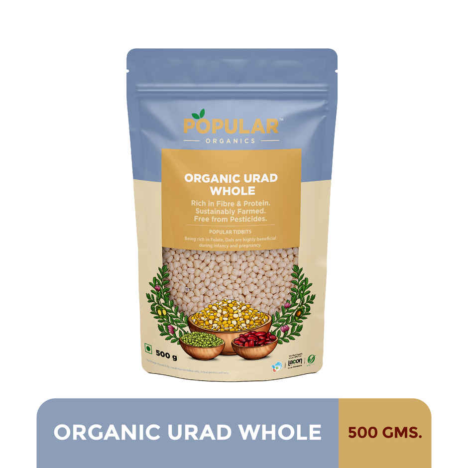 Popular Organics Urad Whole / Urad Gota