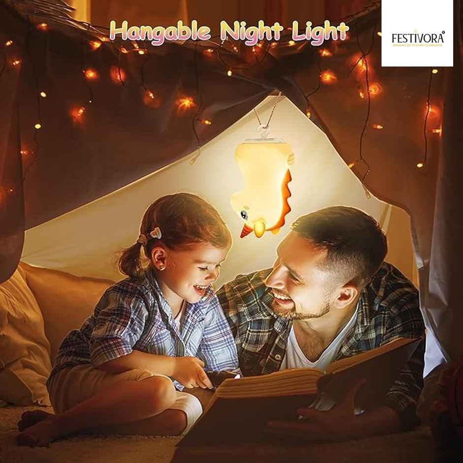 Festivora Rechargeable Unicorn Silicon Led Lamp | Color Changing | Gifting | Home Decor
