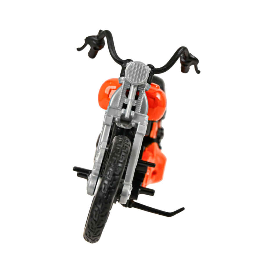 Hot Wheels 1:18 Moto 1 MOTO ROLLING THUNDER CHOPPER Toy Motorcycle for Collectors and Kids