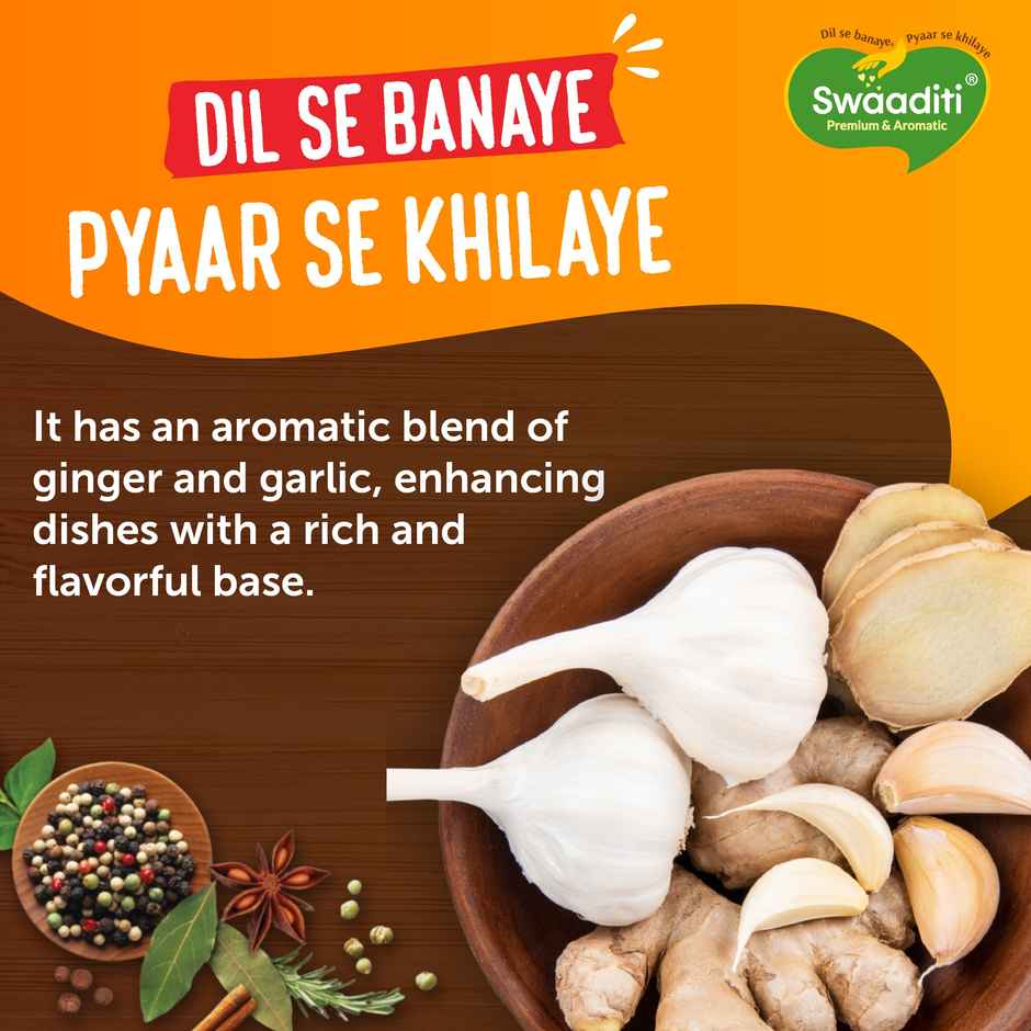 Swaaditi Ginger Garlic Paste