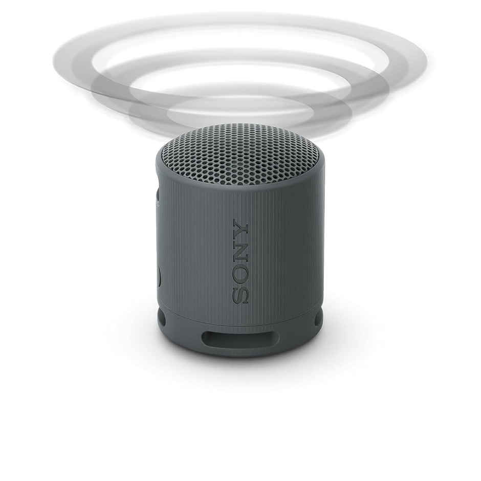 Sony SRS-XB100 Wireless Bluetooth Portable Super-Compact Speaker | Hands-Free Calling | Black