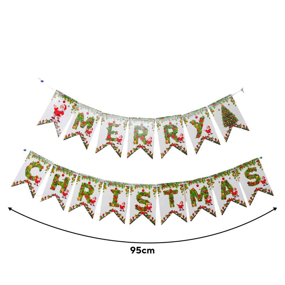 Merry Christmas Banner | Party Decoration | Picfest