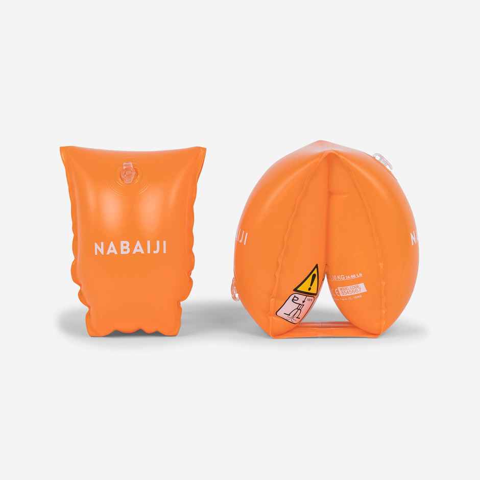 Decathlon | Nabaiji Kids Swimming Armbands For 11 To 30 Kg - Orange