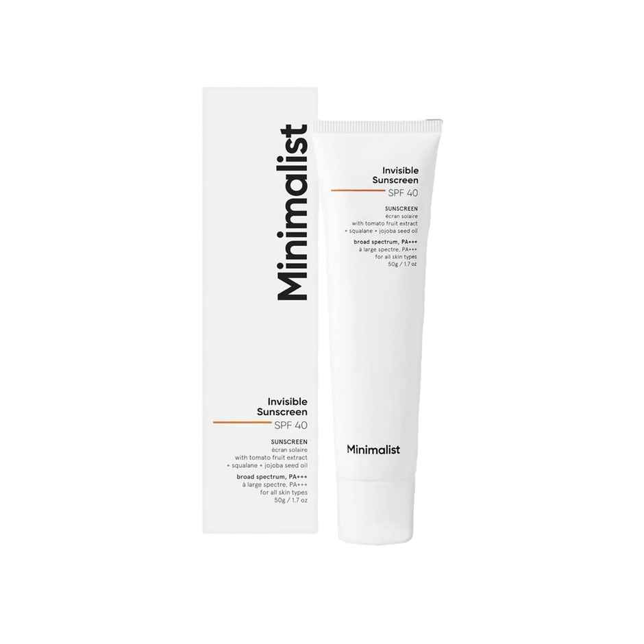 Minimalist Invisible Sunscreen SPF 40+ PA +++ Lightweight