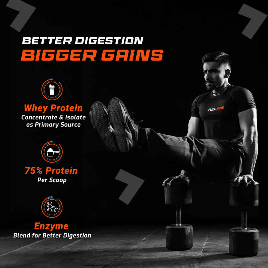 Fuel One Whey Max Protein Powder | Rich Chocolate