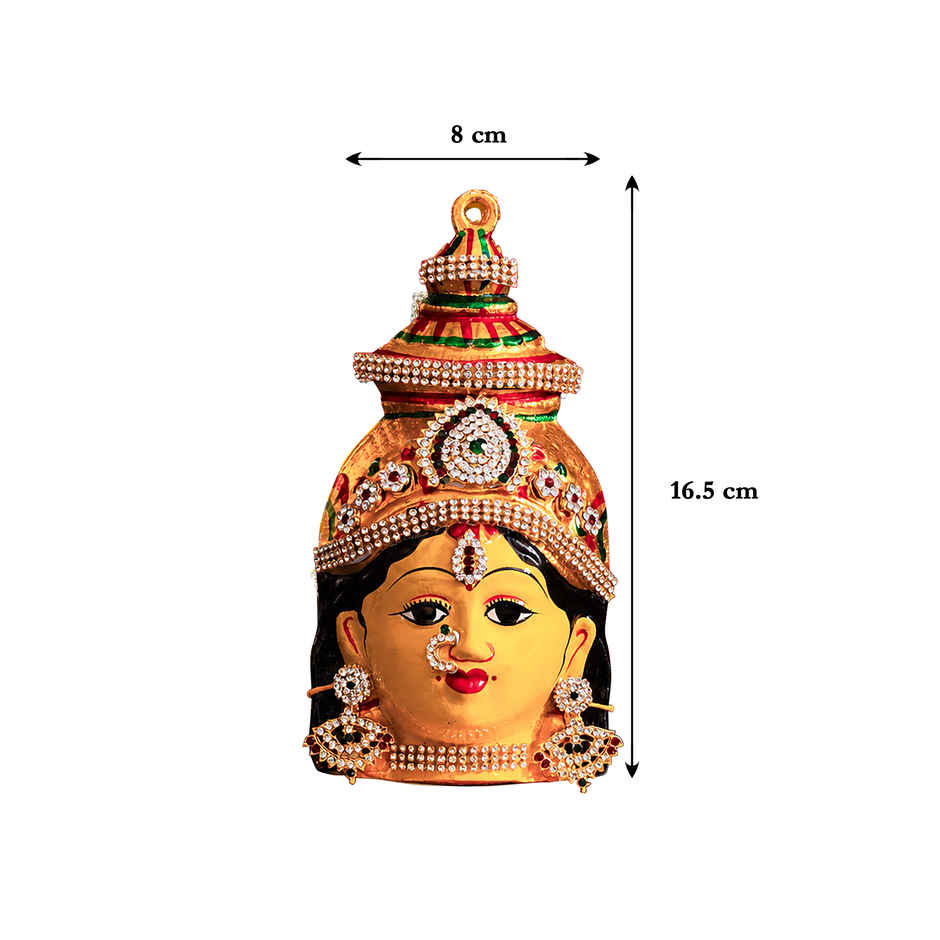 Lakshmi Decorated Face | Varalakshmi Ammavaru Mukhota | Kalash & Idol Decoration | Varalakshmi Vratham | Svasti