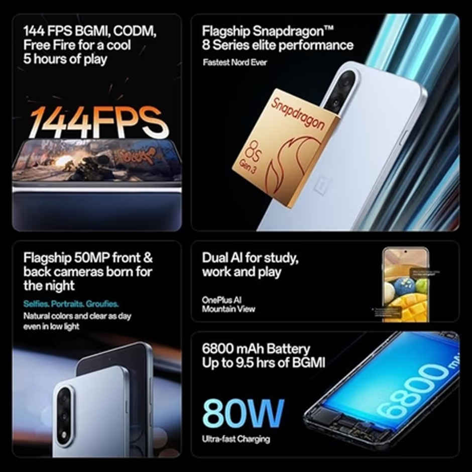 OnePlus Nord 5 8/256GB | Phantom Grey