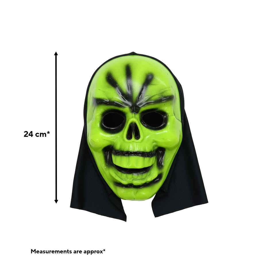 Dark Green Colorful Mask | Halloween Special | Mad Over Print