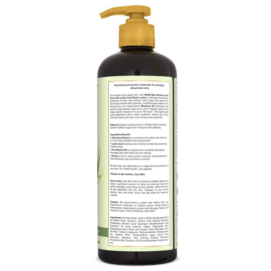 WOW Skin Science Aloe Vera Body Lotion