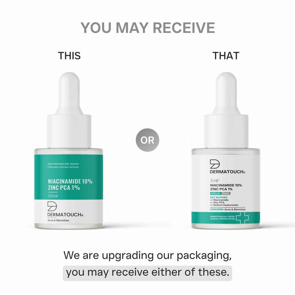 Dermatouch Niacinamide Zinc PCA Face Serum For Acne & Oil Control