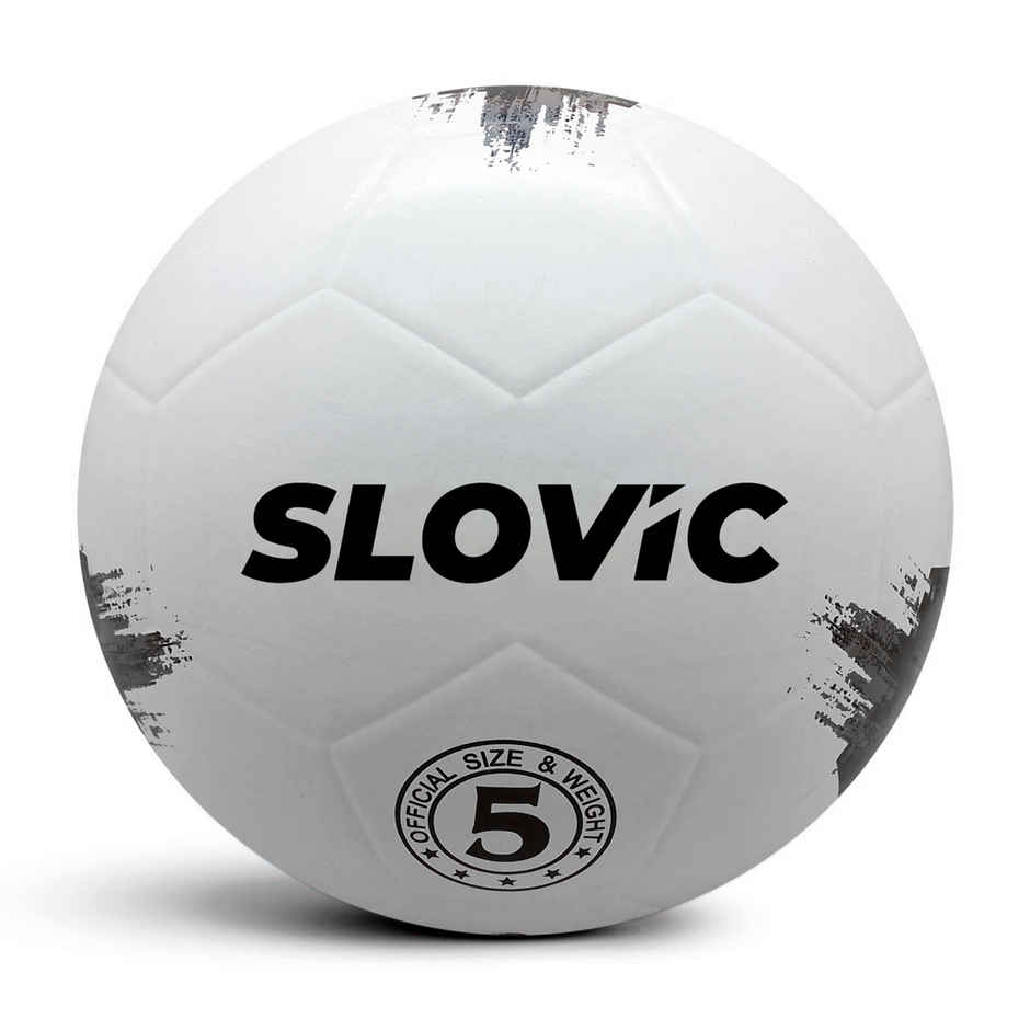 Slovic Strike Football Size 5 - 32 Panel Design for Match & Practice Training for all Grounds