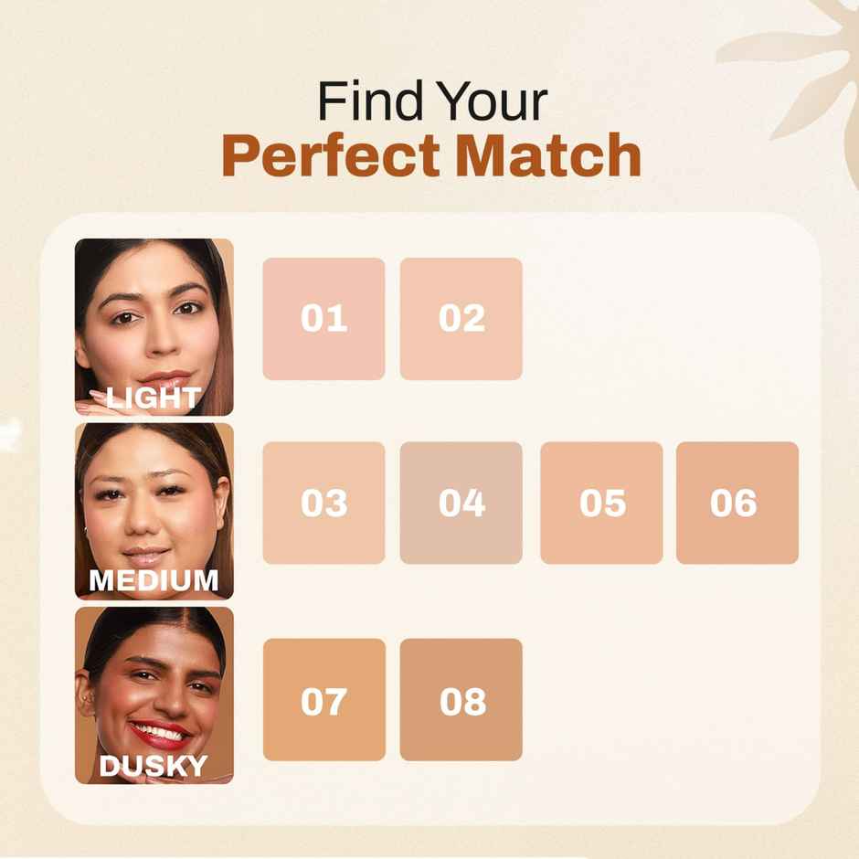 MARS Cosmetics SPF50 PA++++ High Coverage Foundation | 02 SOFT BEIGE