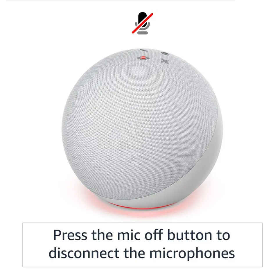 Amazon Echo (4th Gen) | Premium Sound Powered By Dolby And Alexa (Blue)