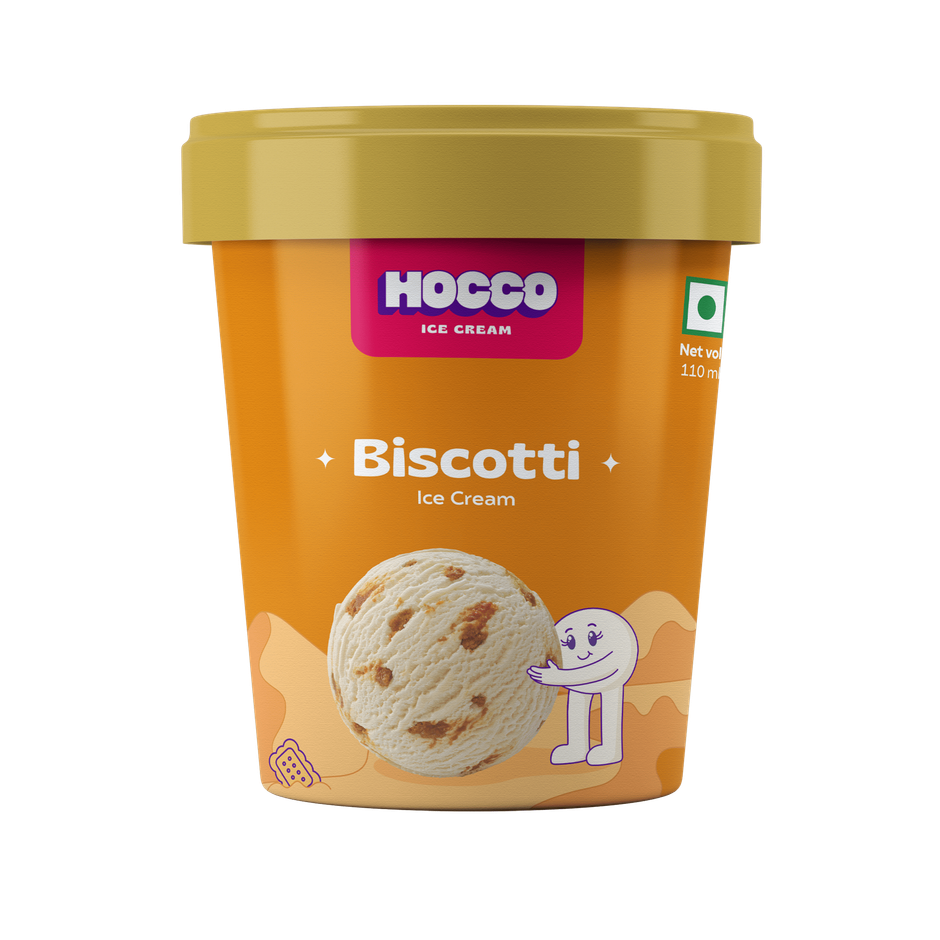 Hocco Biscotti Jumbo Ice Cream Cup