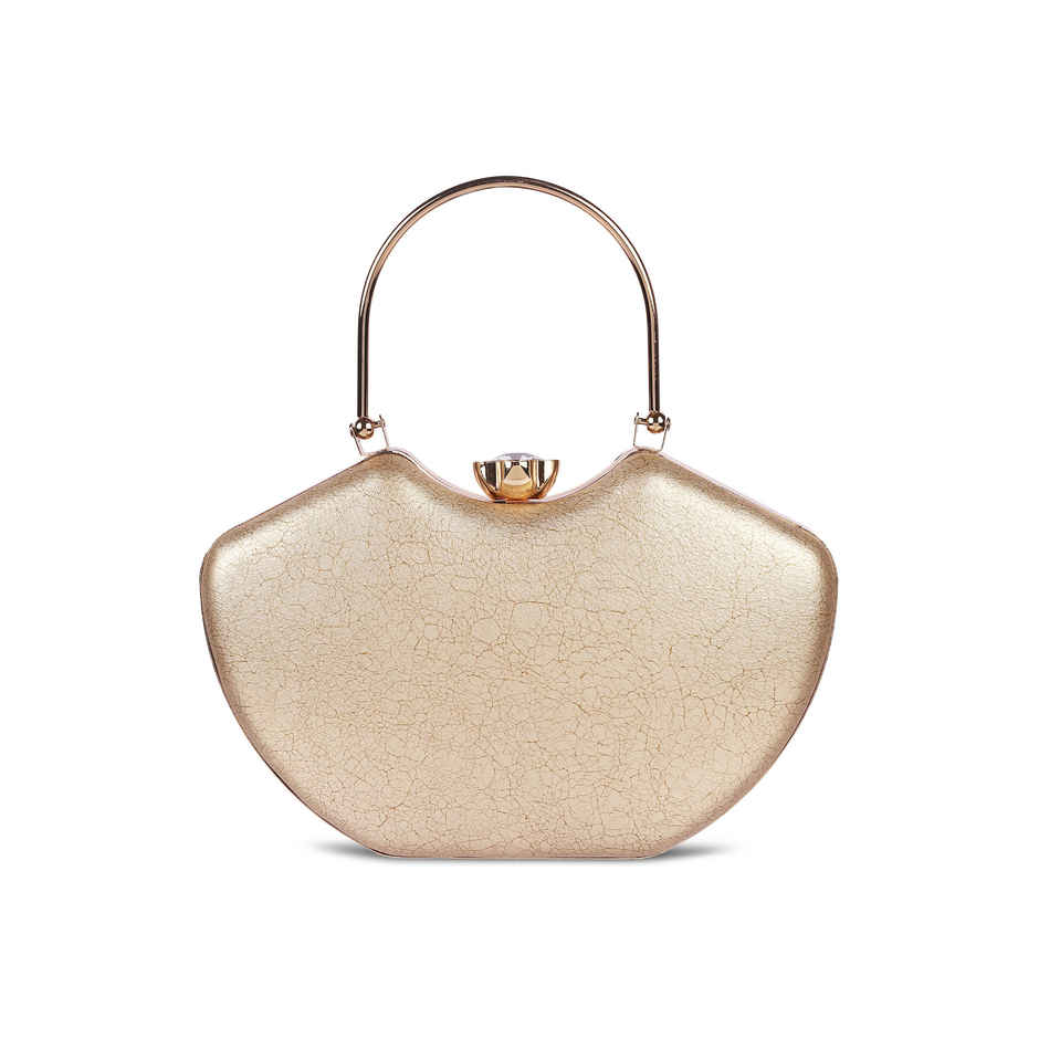 Mochi Women's Evening Clutch | 38-140-15 | Gold