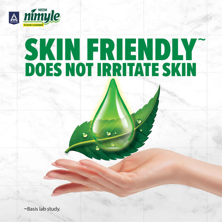 Nimyle Neem Kid & Pet Safe Lemongrass Floor Cleaner for 99.9% Anti-Bacterial Protection