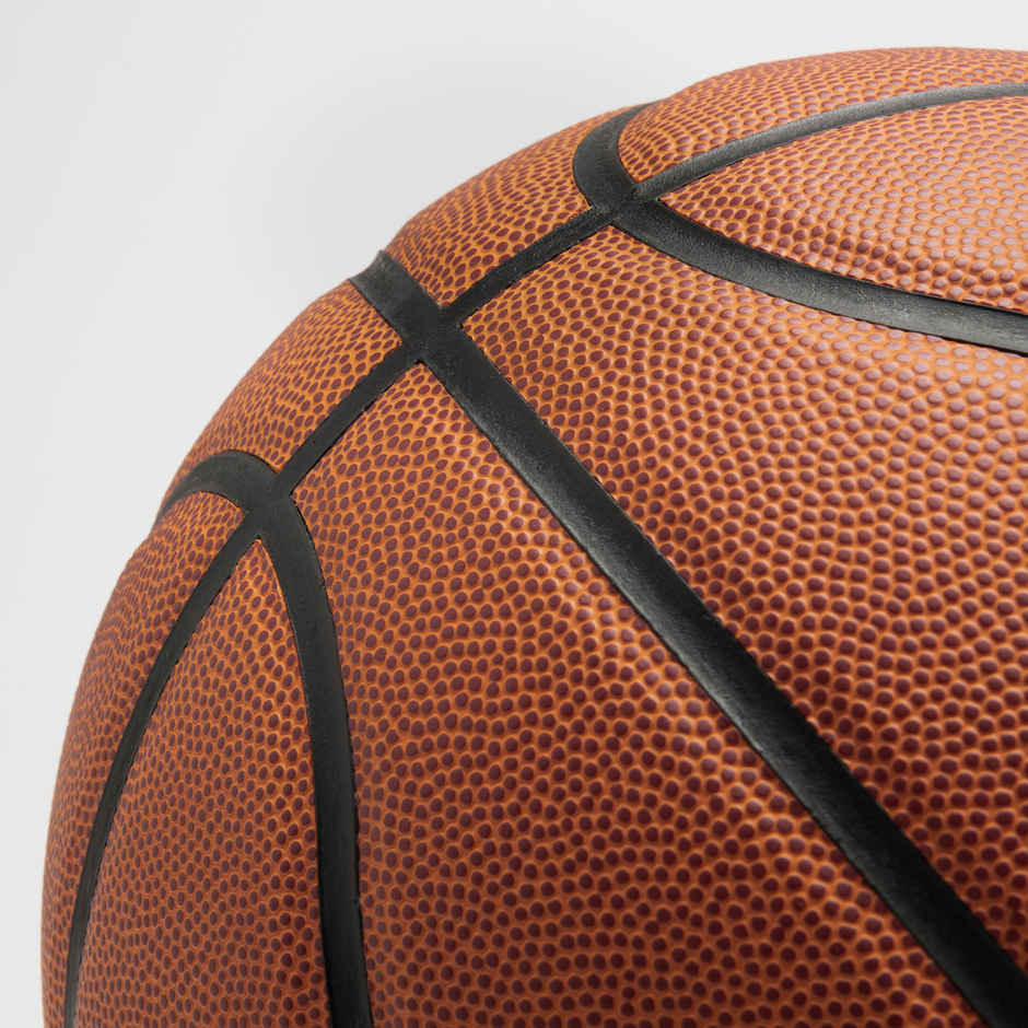 Decathlon Tarmak Kids Basketball Ball With Rubber Gip | Orange | Size 7