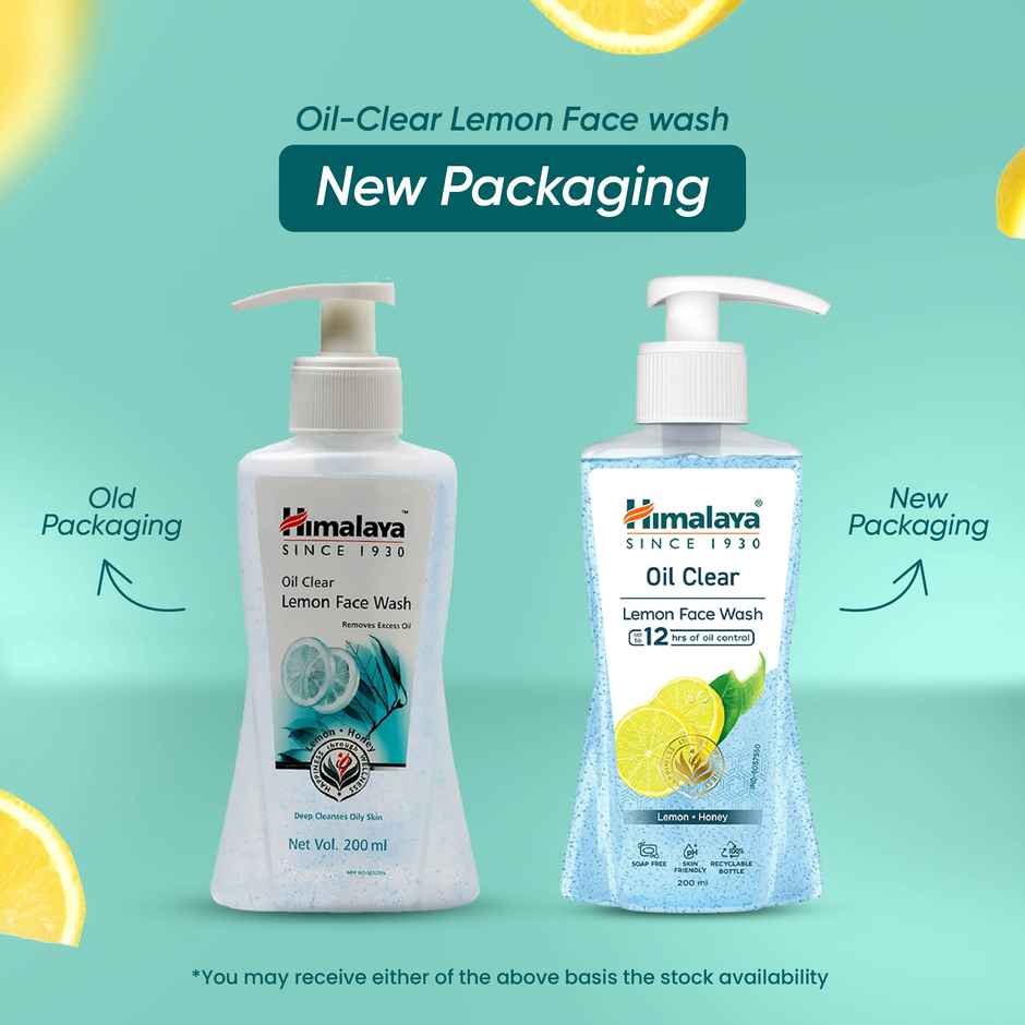 Himalaya Wellness Company Oil Clear Lemon Face Wash