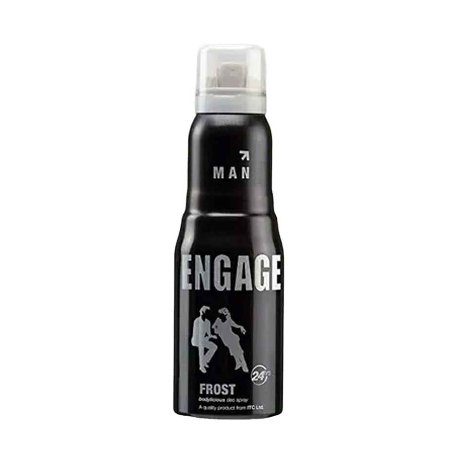 Engage Frost Deodorant For Men, Citrus & Spicy, Skin Friendly Deo Spray
