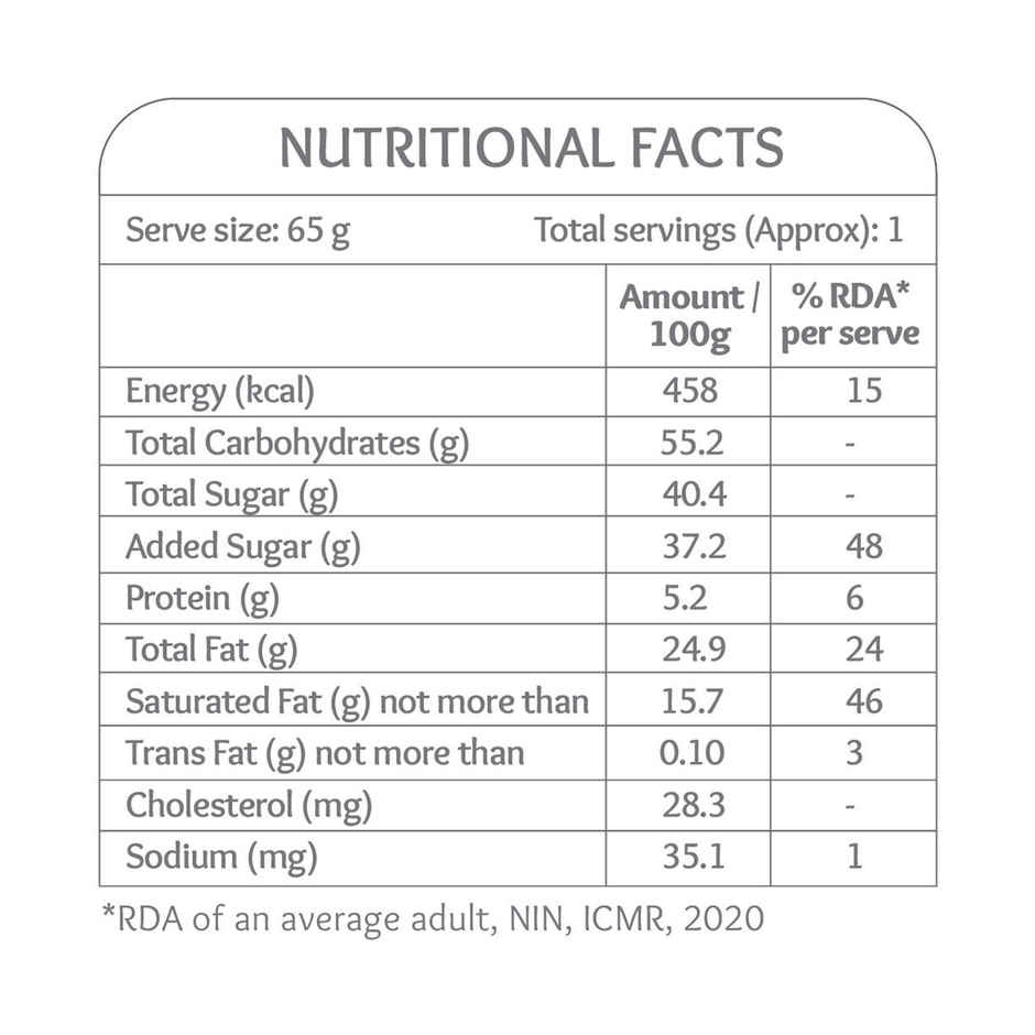 Theobroma Eggless Choco Chip Brownie