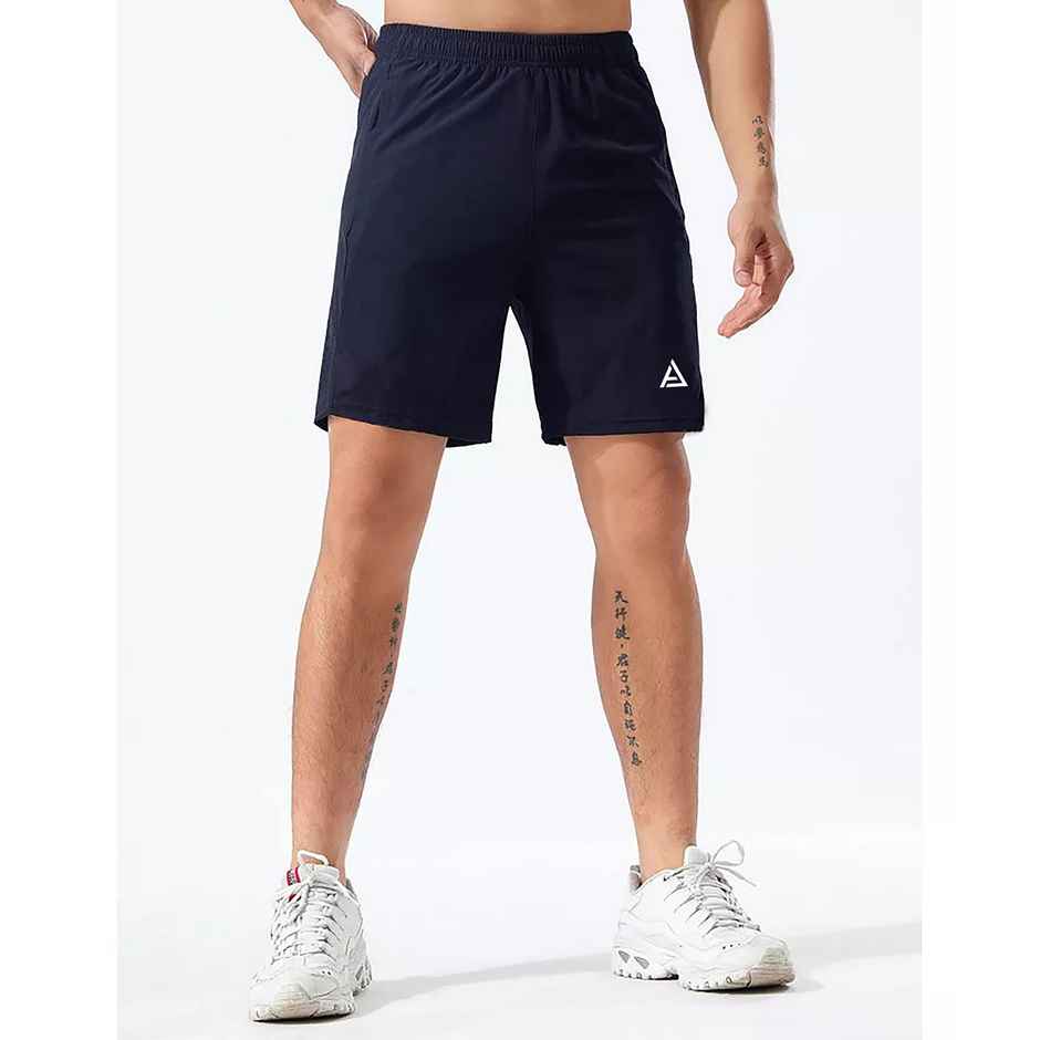 Avolt Men's Regular Fit Shorts Super Comfortable Half Pants | Dark Blue - 2XL