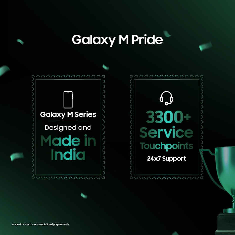 Samsung Galaxy M07 MediaTek Helio G99 | IP54 Rating | 4GB RAM, 64GB Storage | Black