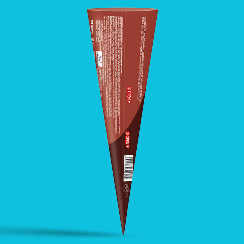Havmor Double Belgian Choco Ice Cream Cone Combo