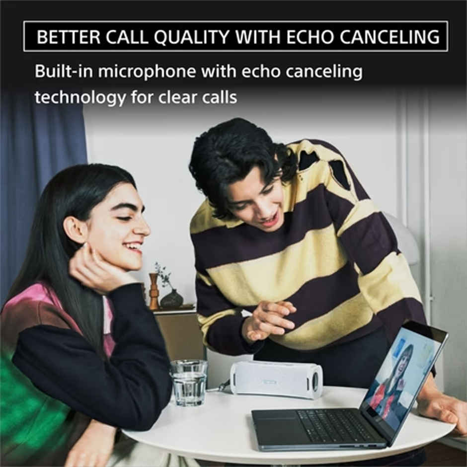 Sony ULT Field 1 Wireless Portable Bluetooth Speaker and ULT Button for Massive Bass - Black