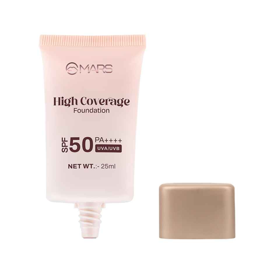 MARS Cosmetics SPF50 PA++++ High Coverage Foundation | 05 SANDSTONE