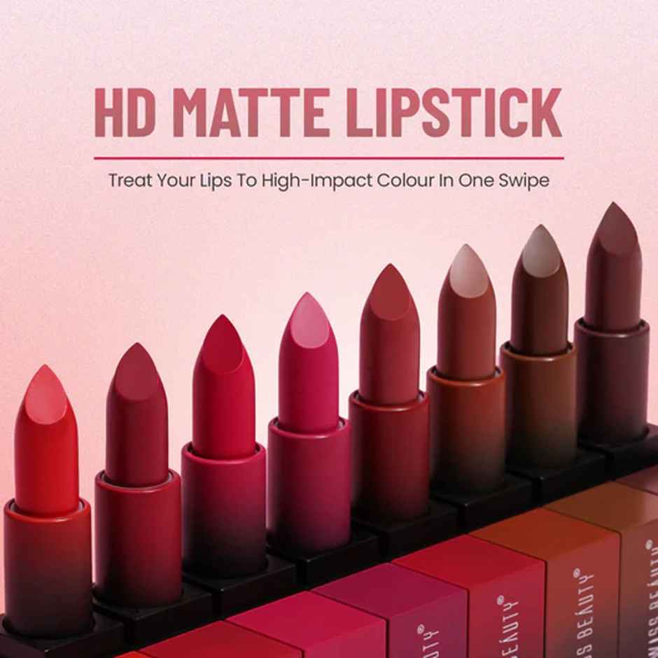 Swiss Beauty HD Matte Lipstick | 18 Coffee
