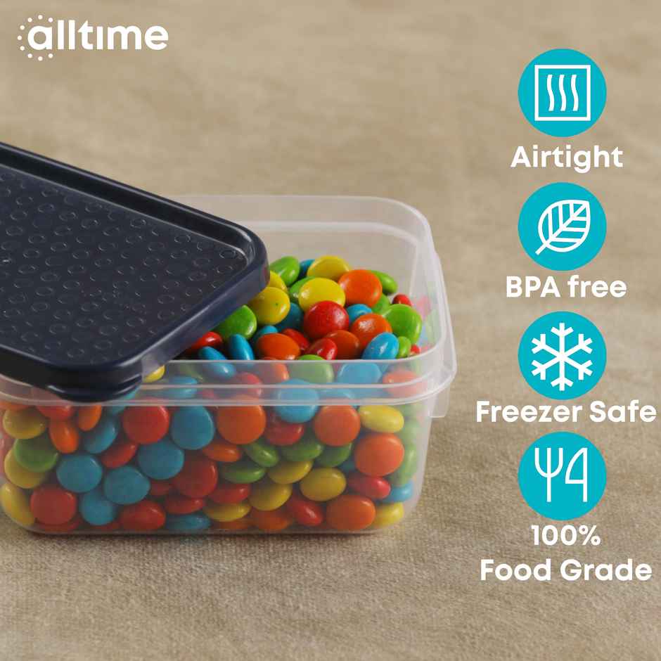 All Time Polka Storage Container 250 ml x 3 Pcs set - Assorted Color