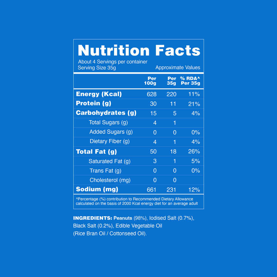 Taali Salted Peanuts, Roasted Peanut, Premium Quality Bharuchi Nuts, Rich in Protein
