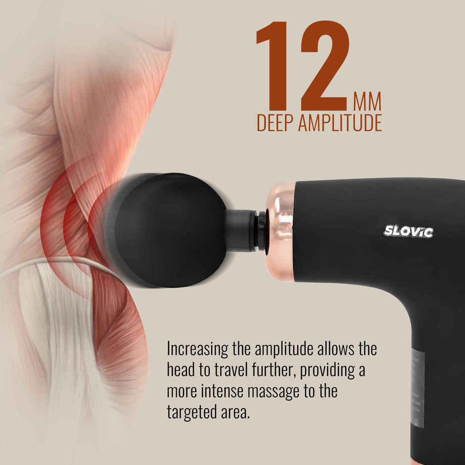 Slovic Mini Massage Gun - Portable Deep Tissue Muscle Relaxer for Recovery & Pain Relief