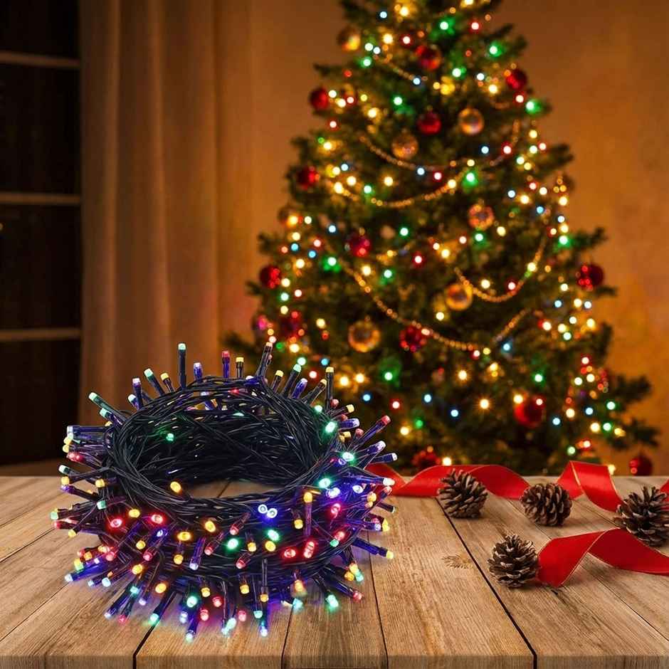 Desidiya LED Rice Light For Decoration | Multicolor | Bright And Festive For Celebration | 12 m