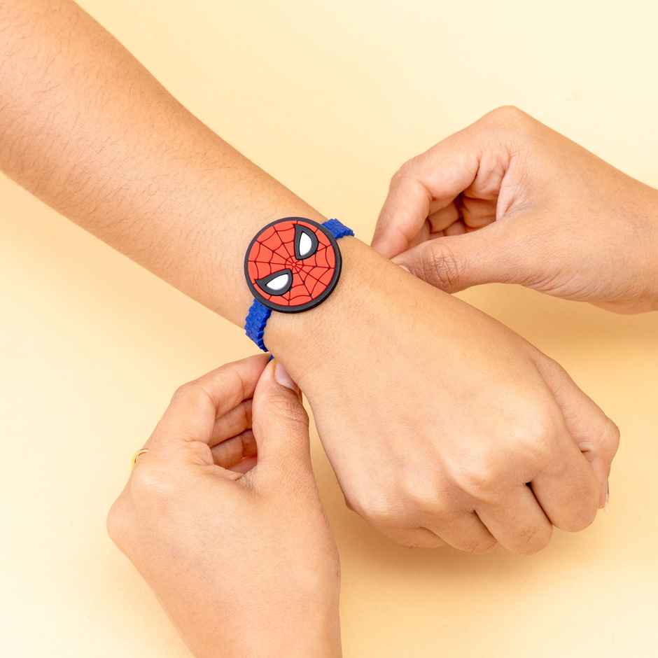 Kids Spider Man Band Rakhi (Official Marvel Kids Rakhi) Set of 1
