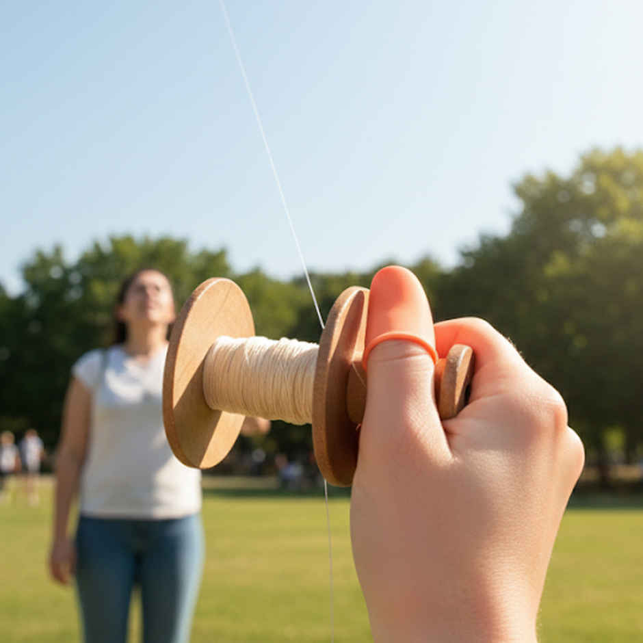 Kite Flying Finger Protector | Pack Of 10 | Rubber | Tomuncle