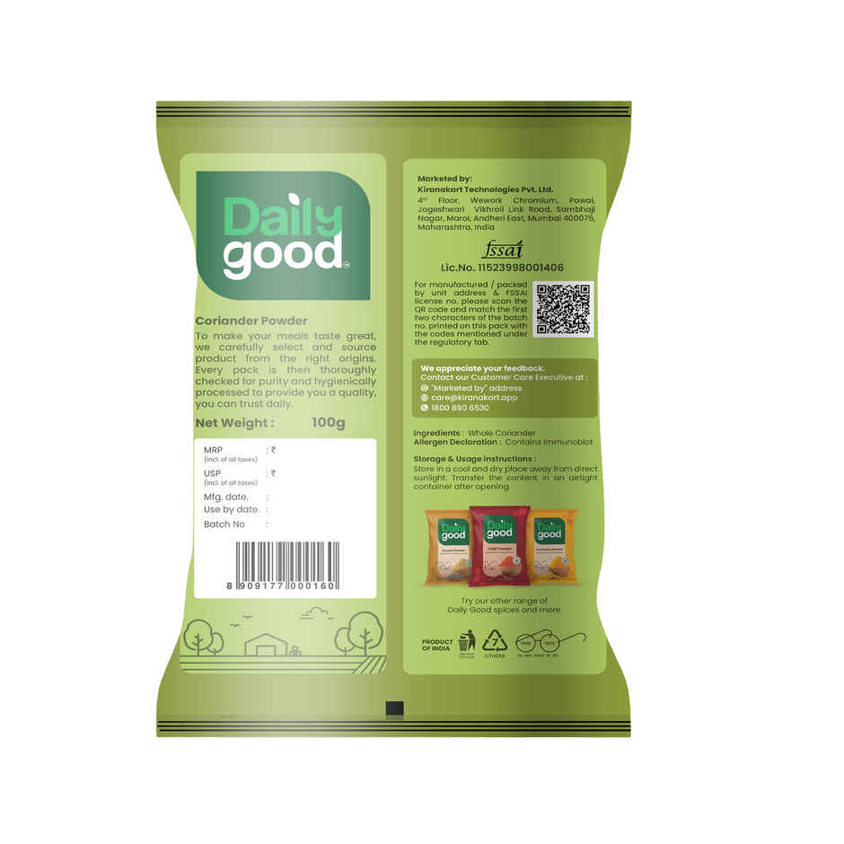 Daily Good Coriander / Dhaniya Powder