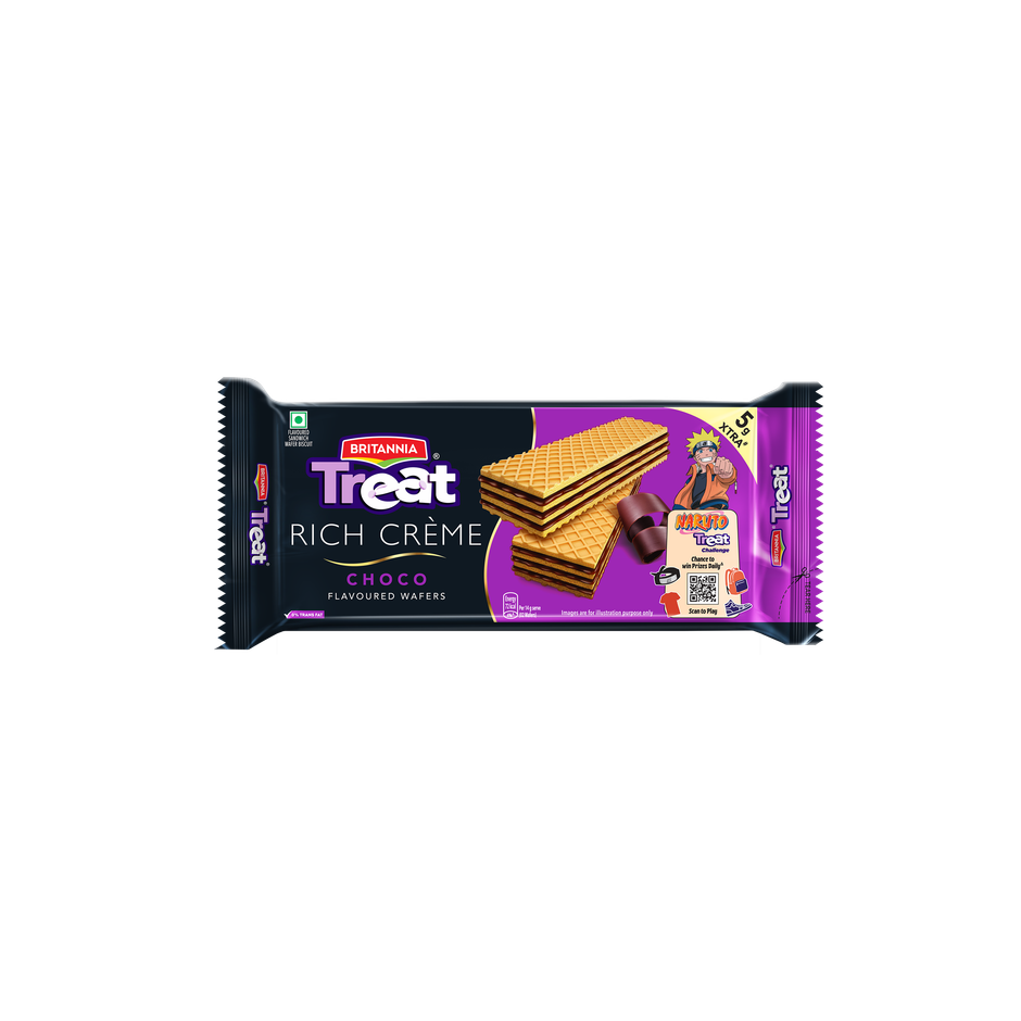 Britannia Treat Rich Creme Choco Flavoured Wafers | Combo