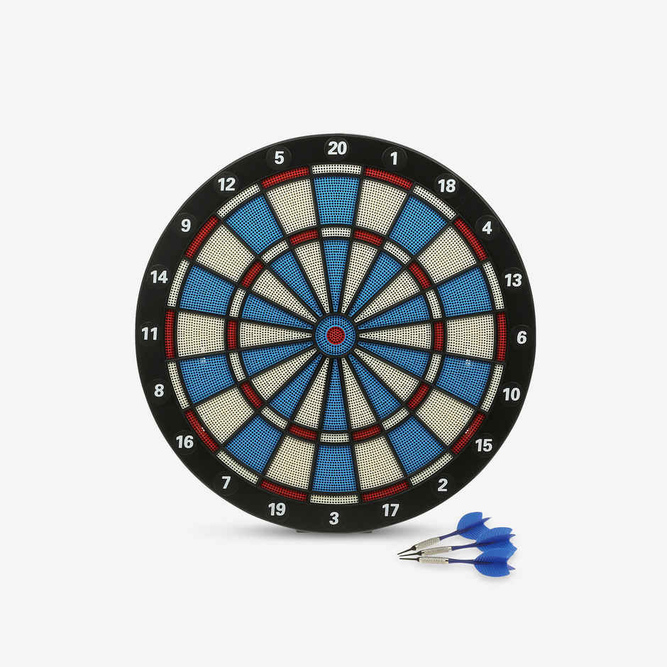Decathlon | Canaveral Plastip Dartboard With 3 Darts, Standard Size