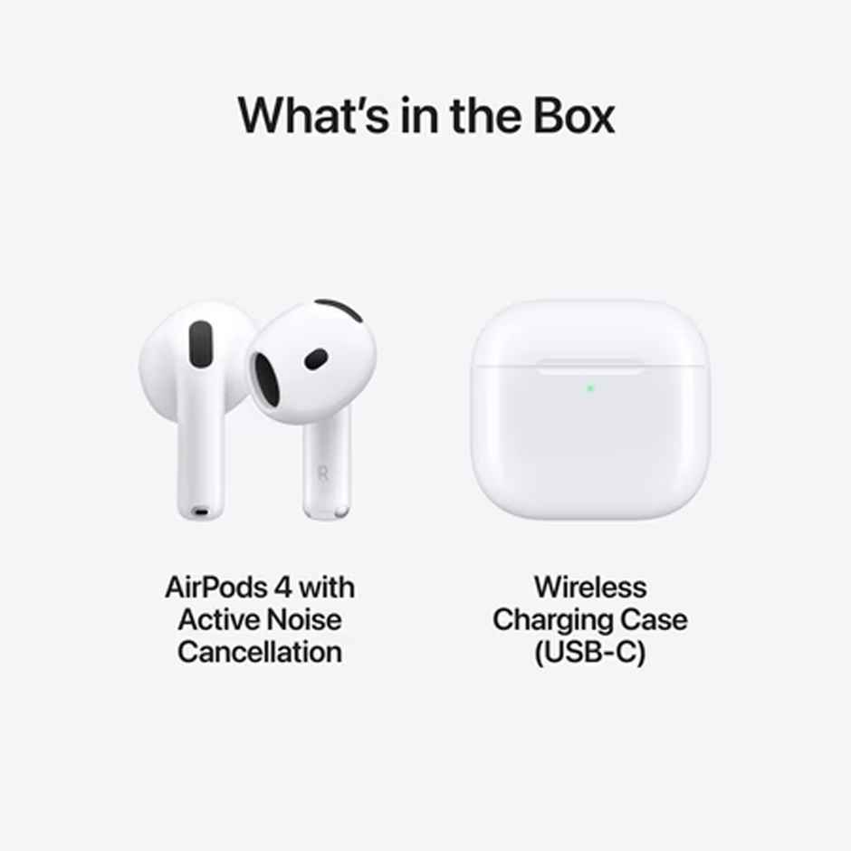 Apple AirPods 4 with Active noise cancellation