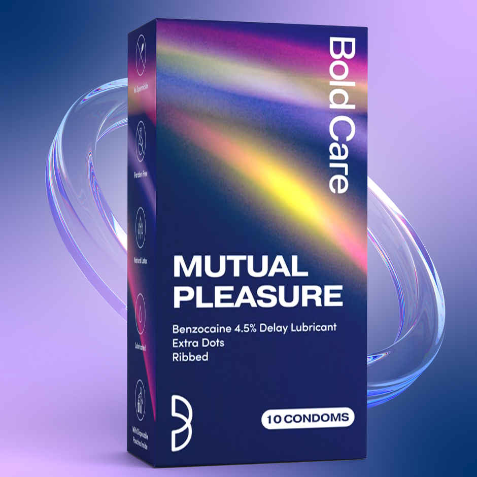 Bold Care 404 Mutual Pleasure Condoms For Men | Pack of 10