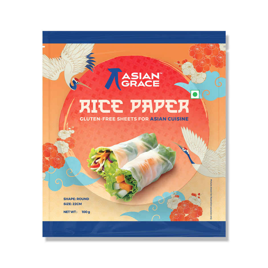 Asian Grace Rice Paper | 22 cm