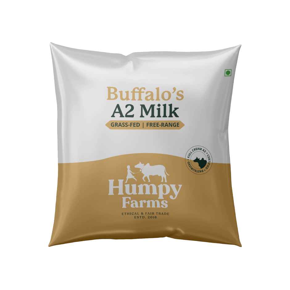 Humpy Farms A2 Buffalo Fresh Milk | Pouch
