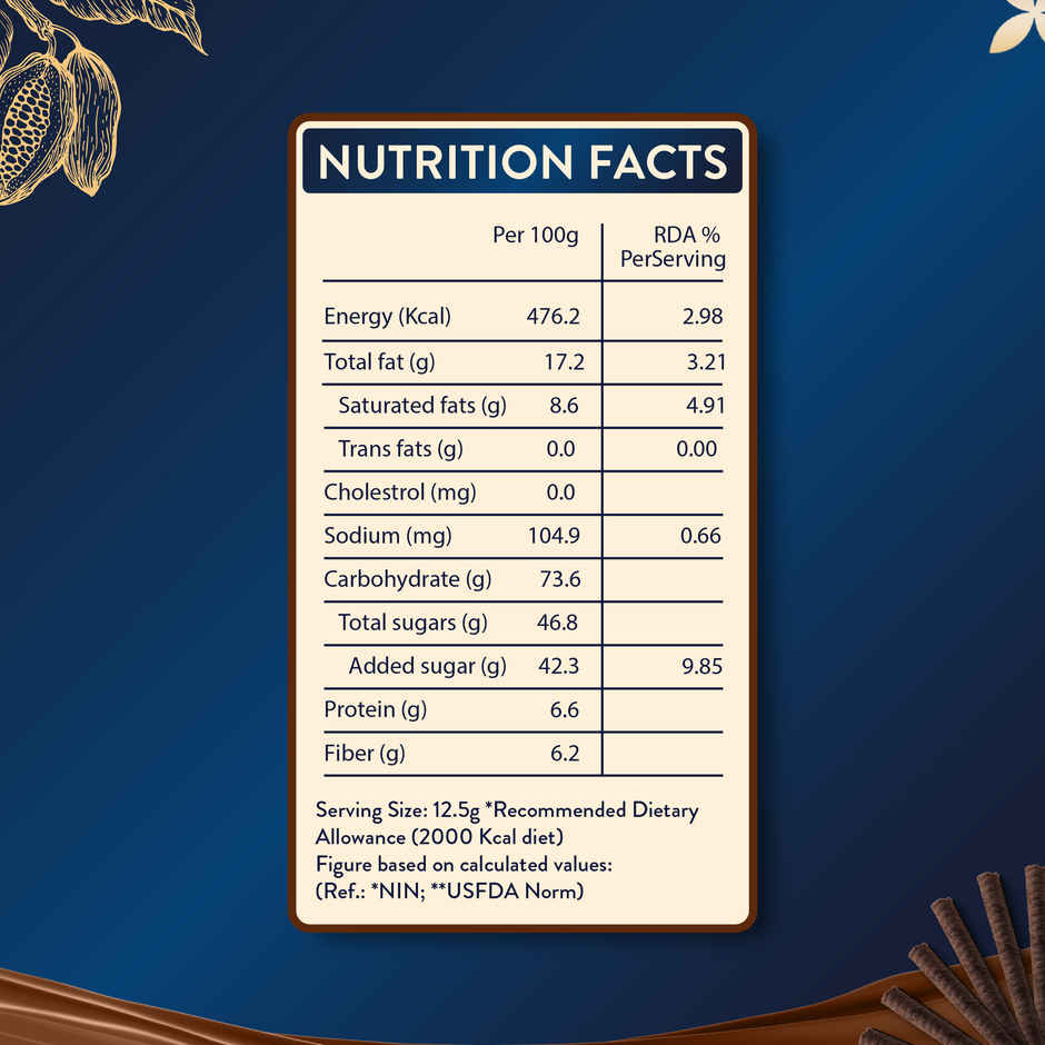 Maddox Swirlicious Premuim Dark Chocolate Wafer Roll