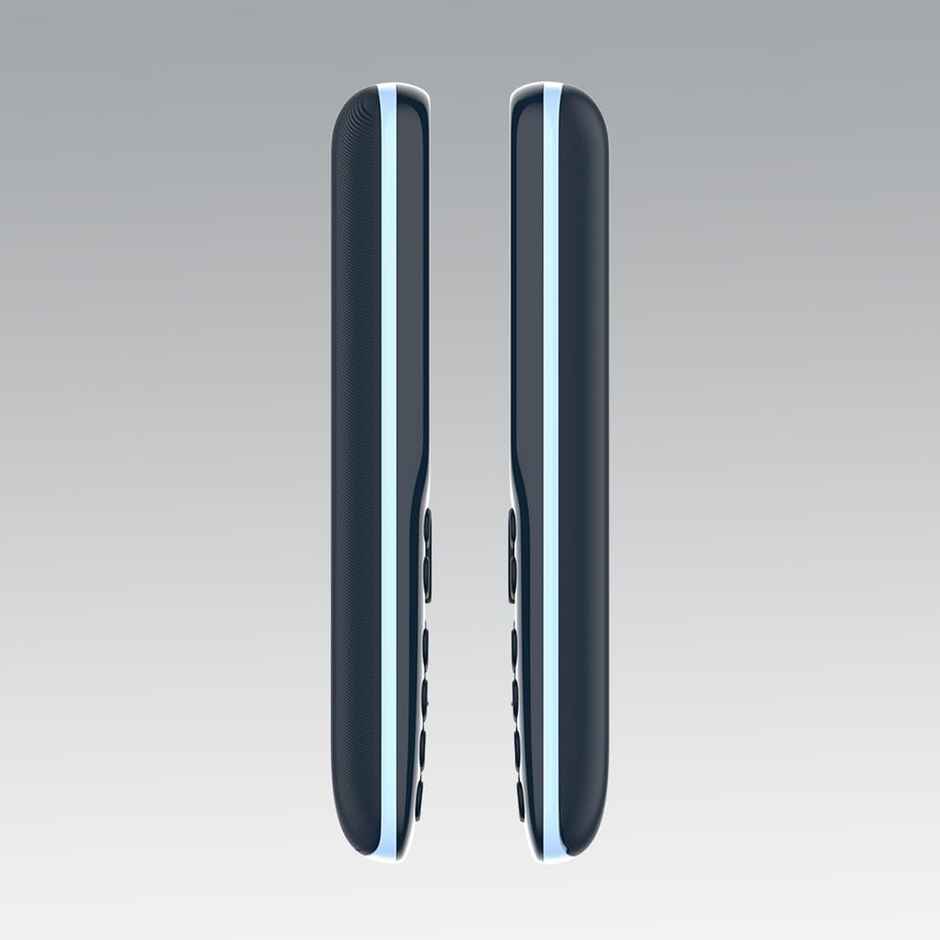 Lava Hero Shakti 2025 Dual Sim Keypad Mobile Phone with Vibration Alert | 1.8" Display| Dark Blue