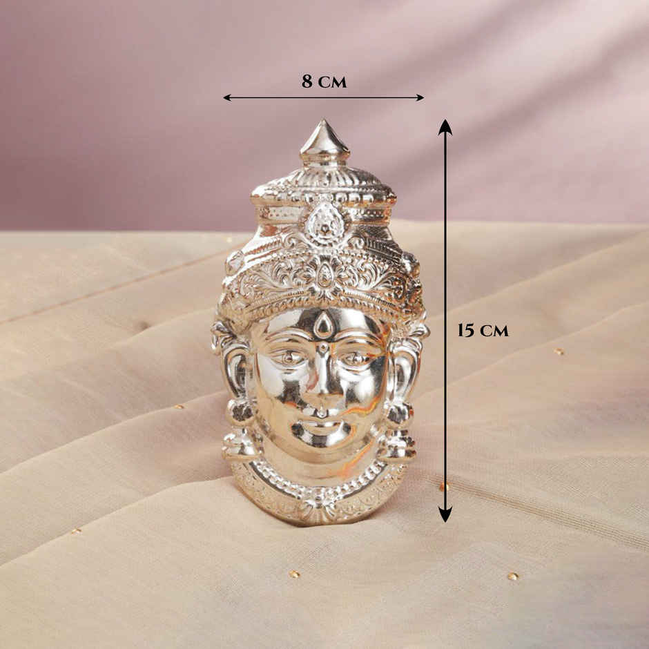 Lakshmi Face | Devi Face Mukhota | Medium | Varalakshmi Vratham | Kalash & Idol Decoration | Svasti