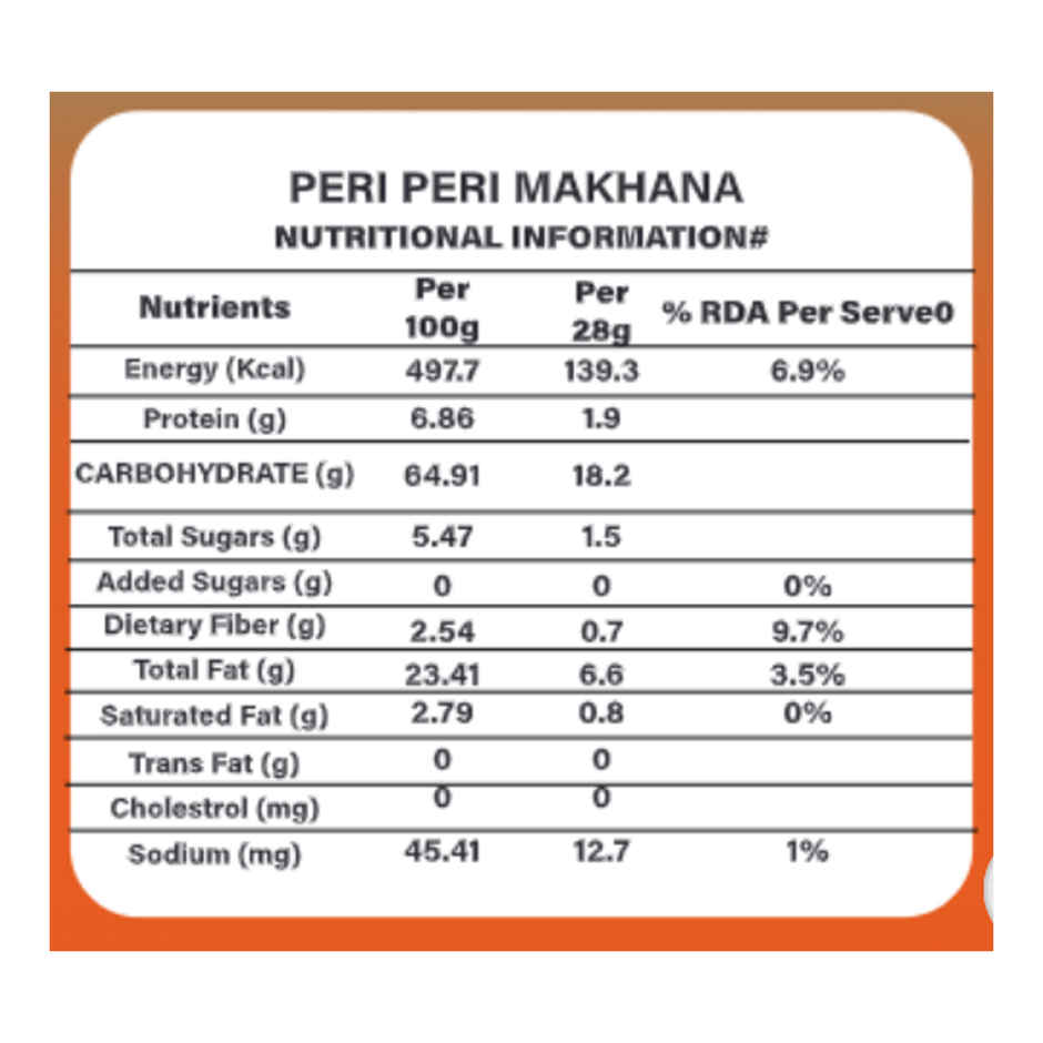 Khari Foods Makhana Pops | Peri Peri Foxnuts | Healthy Snacks