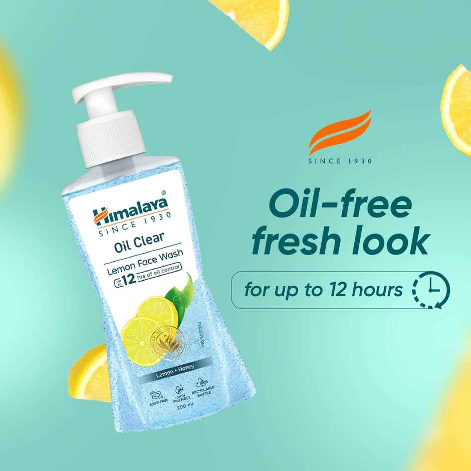 Himalaya Wellness Company Oil Clear Lemon Face Wash