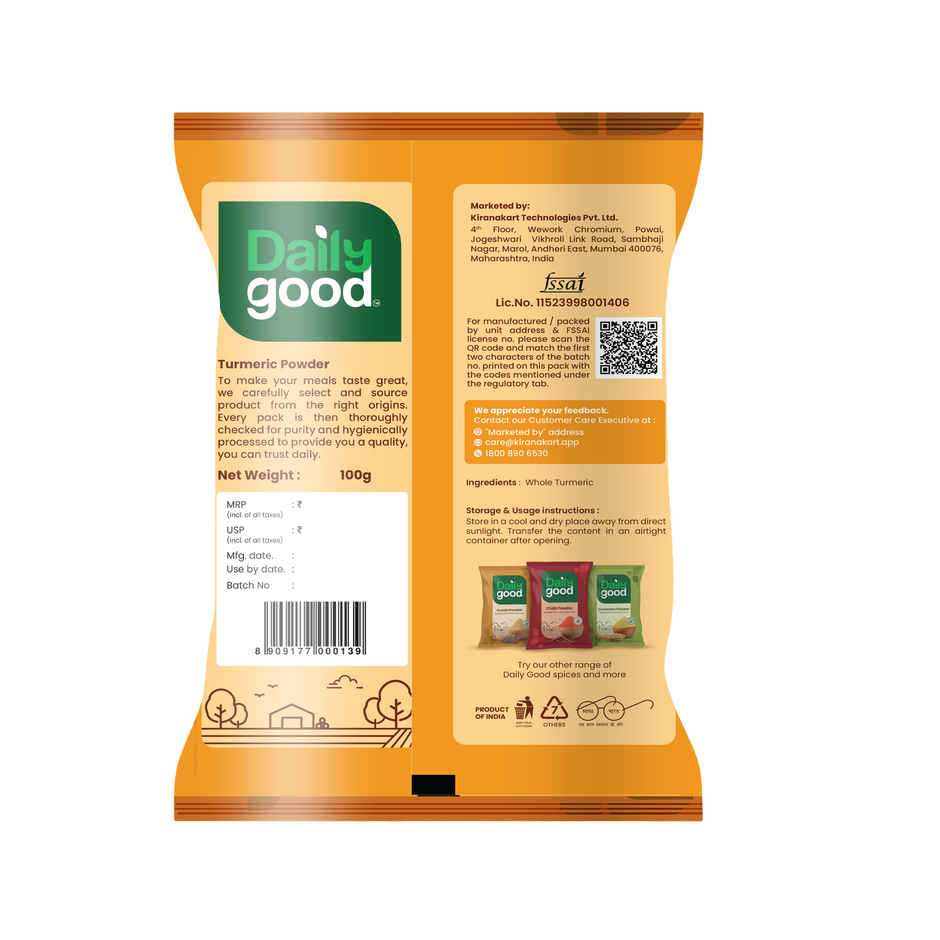 Daily Good Turmeric - Haldi Powder