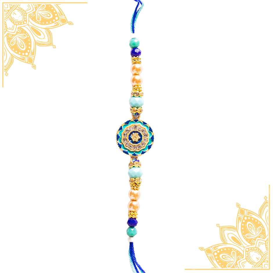 Abstract Single Rakhi (Avyaan Rakhi) Set of 1